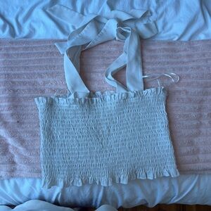 Seek The Label Tie shoulder top